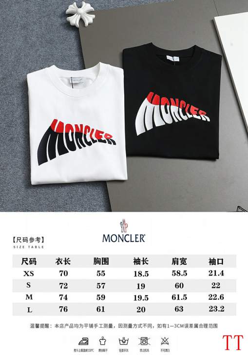 Picture of Moncler T Shirts Short _SKUMonclerXS-L20tr384994
